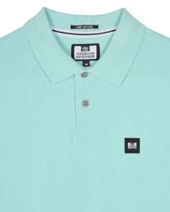 Weekend Offender Caneiros Polo Shirt Celeste Green -Clothing Shop WOPO100 CANEIROS CELESTE 10542WO