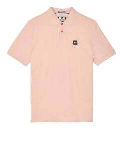 Weekend Offender Caneiros Polo Shirt Nectar Pink
