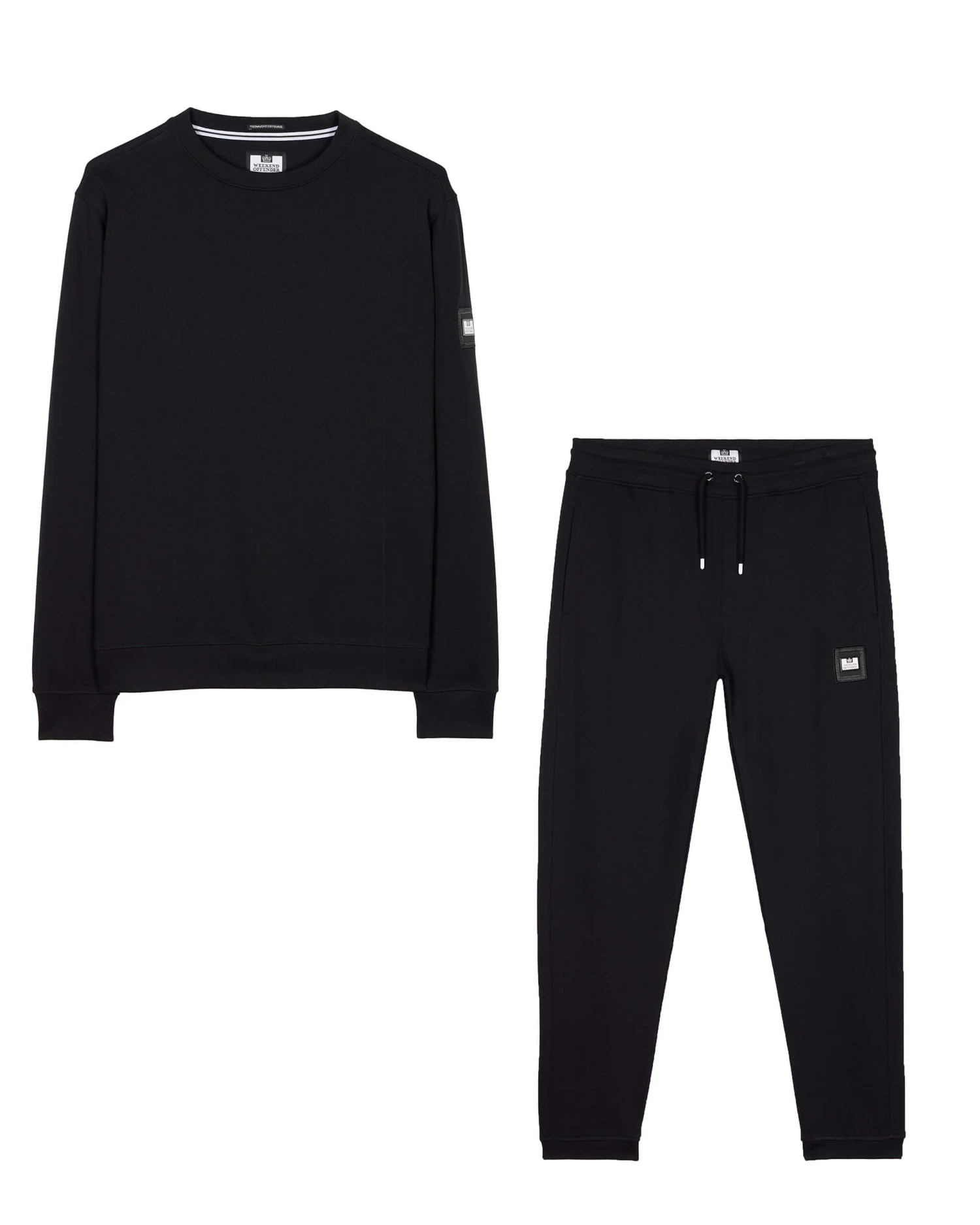 Weekend Offender Tokyo Tracksuit Black 1 Weekend Offender Tokyo Tracksuit Black