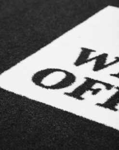 Weekend Offender Large Rug Black -Clothing Shop WO Rugs LARGE 9028