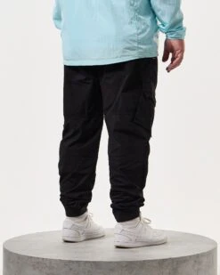 Weekend Offender Pianemo Cargo Pants Black - Plus Size -Clothing Shop WPAW2201X PIANEMO BLACK 8121 PLUS